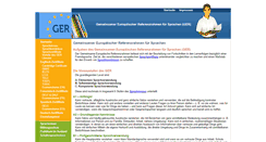 Desktop Screenshot of europaeischer-referenzrahmen.de